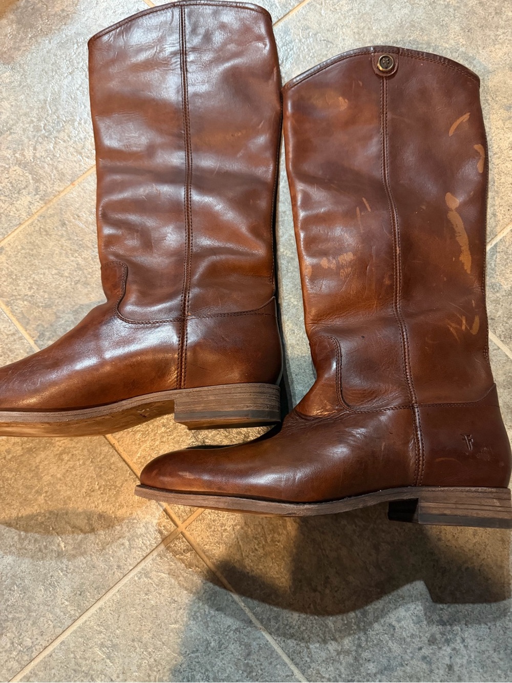 Women’s  Brown Leather Frye boots